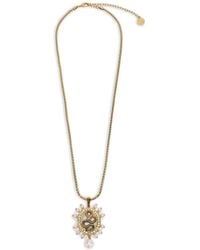 Roberto Cavalli - Snake-Pendant Necklace - Lyst