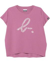 SPORT b. by agnès b. - Embroidered-Logo Cotton T-Shirt - Lyst