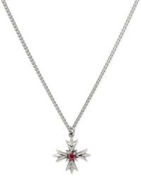 Emanuele Bicocchi - Crest-Charm Necklace - Lyst
