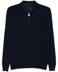 Kiton - Fine-Knit Polo Shirt - Lyst