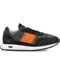 Philippe Model - Tour Panelled Suede Low-Top Sneakers - Lyst