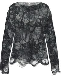 R13 - Open-Knit Sweater - Lyst