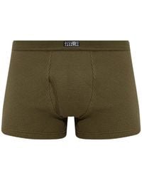 MM6 by Maison Margiela - Waffle-Knit Logo-Patch Boxers - Lyst