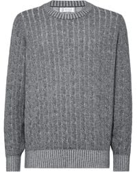 Brunello Cucinelli - Cable Knit Jumper - Lyst