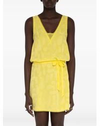 Zadig & Voltaire - Paisley-Pattern V-Neck Dress - Lyst