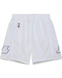 Mitchell & Ness - X La Lakers Shorts Mit Grafischem Print - Lyst