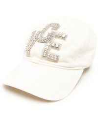 Golden Goose - Crystal-Embellished Logo-Patch Cap - Lyst