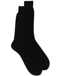 ZEGNA - Logo-Print Socks - Lyst