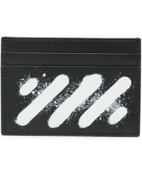 Off-White c/o Virgil Abloh - Diagonals Leather Cardholder - Lyst