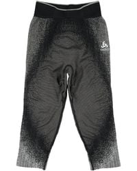 Odlo - The Pow Blackcomb Gradient-Effect Leggings - Lyst
