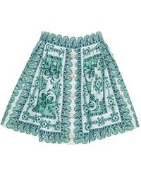Cara Cara - Betty Button-Detail Mini Skirt - Lyst