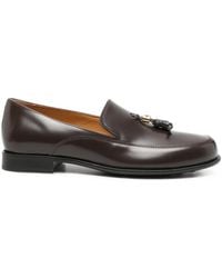 Tod's - Tassel-Detail Leather Loafers - Lyst