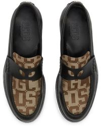 Gcds - Wirdo Monogram-Jacquard Loafers - Lyst
