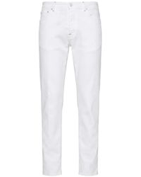 Kiton - Logo-Patch Jeans - Lyst