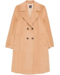 Marina Rinaldi - Buttoned Wool Coat - Lyst