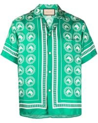 Gucci - Bowling Aloha Shirt - Lyst