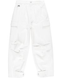 Alexander McQueen - Tapered-leg Cargo Jeans - Lyst