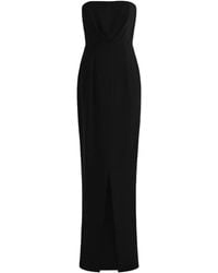 16Arlington - Robe-Bustier Longue À Taille Ceinturée - Lyst
