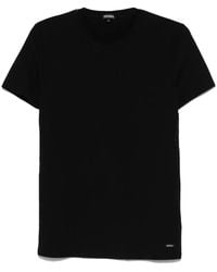 ZEGNA - Round-Neck T-Shirt - Lyst
