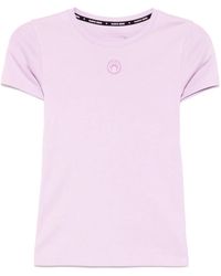 Marine Serre - T-Shirt Con Logo Moon - Lyst