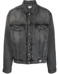 Guess - Giacca Denim Con Applicazione - Lyst