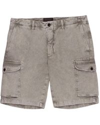 Slowear - Button Cargo Shorts - Lyst