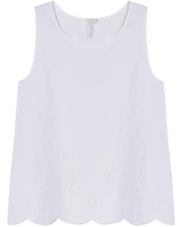 Hanro - Broderie Anglaise Top - Lyst