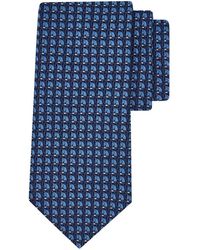 Ferragamo - Jacquard Gancini Pegasus Tie - Lyst