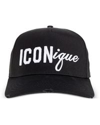 DSquared² - Gorra Iconique Con Logo Bordado - Lyst