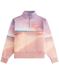 Kith - Desert Sunset Quarter-Zip Sweatshirt - Lyst