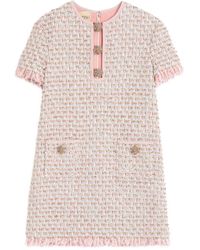 Valentino Garavani - Ribbon Tweed Mini Dress - Lyst