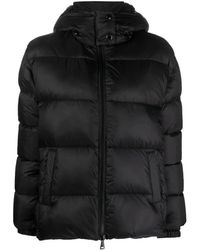 ERMANNO FIRENZE - Hooded Puffer Jacket - Lyst