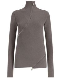 The Attico - Pullover Mit Print - Lyst