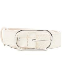 Herskind - Oval-Buckle Leather Belt - Lyst
