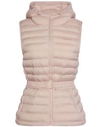 Calvin Klein - Quilted Hooded Gilet - Lyst
