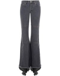 JORDANLUCA - Sedit Cotton Flared Jeans - Lyst
