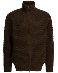 Beams Plus - Zip High-Neck Cardigan - Lyst