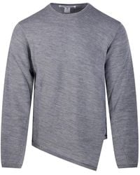 Comme des Garçons - Asymmetric-Hem Sweater - Lyst