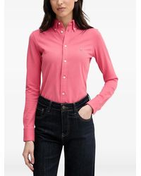 Polo Ralph Lauren - Logo-Embroidered Button-Down Shirt - Lyst