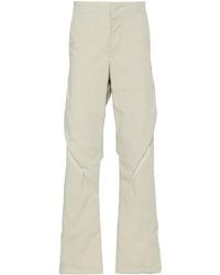 Post Archive Faction PAF - Cut-Out Detail Straight-Leg Trousers - Lyst
