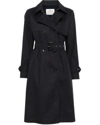 Herno - Belted Trench Coat - Lyst