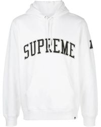 Supreme - Raiders 47 Logo-Print Hoodie - Lyst