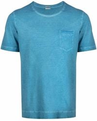 Massimo Alba - Distressed Cotton T-Shirt - Lyst
