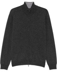 Corneliani - Pull Zippé À Col Montant - Lyst