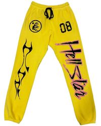 HELLSTAR - Racer Logo-Print Track Pants - Lyst
