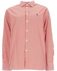 Polo Ralph Lauren - Vertical-Stripe Cotton Shirt - Lyst