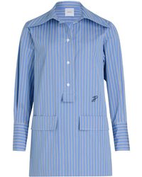 Patou - Mini Poplin Shirt Dress - Lyst