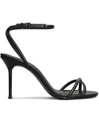 SCHUTZ SHOES - 100Mm Leather Sandals - Lyst