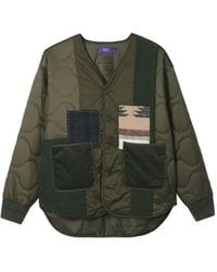 AFTERMATHS - Quilted Padded Jacket - Lyst