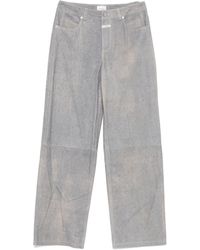 Closed - Pantalones rectos con pinzas - Lyst